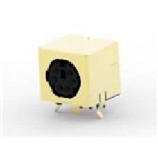 5749231-1 - Circular DIN Connectors 6 P R/A W HOLDDOWN